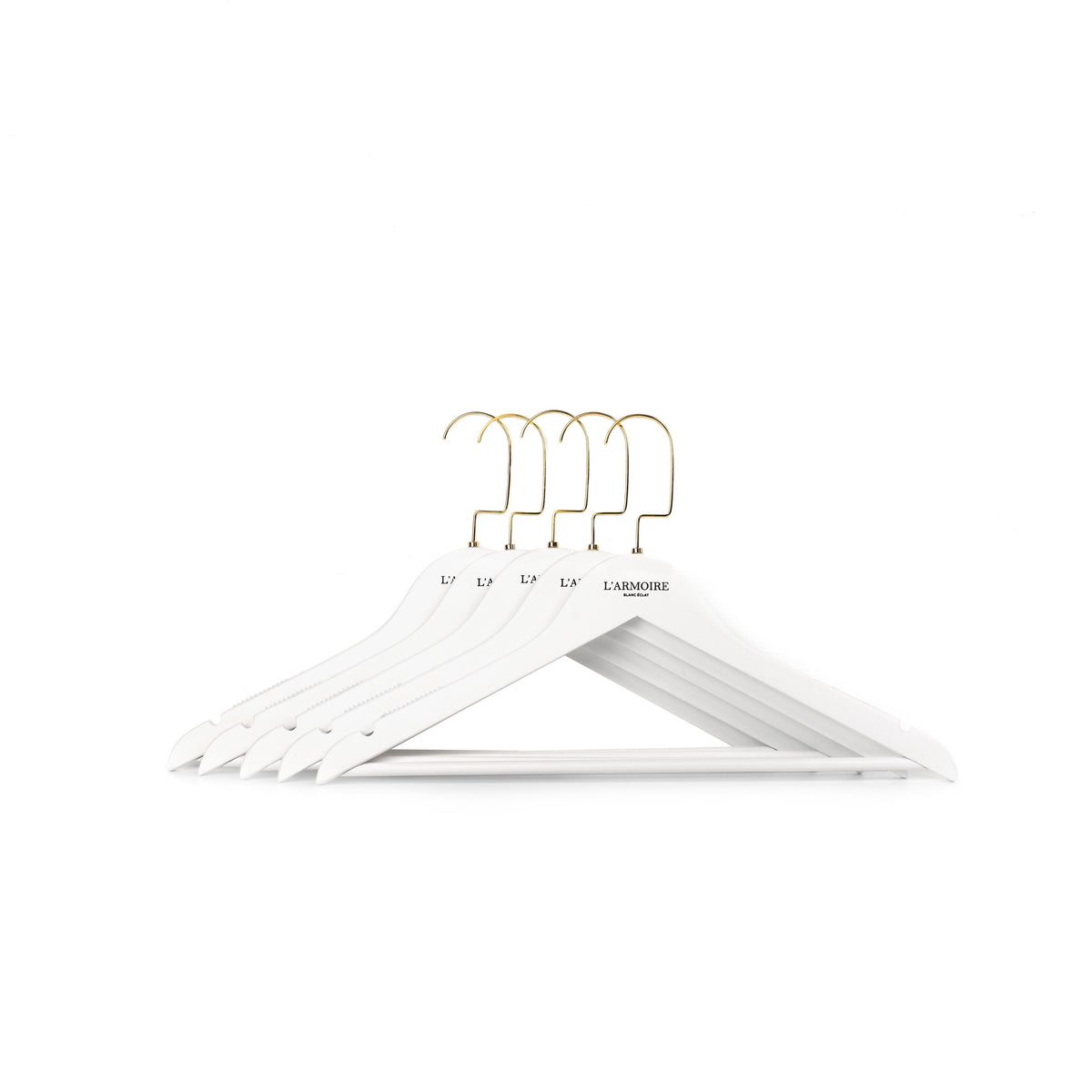 The Classic Form Hanger Blanc Éclat