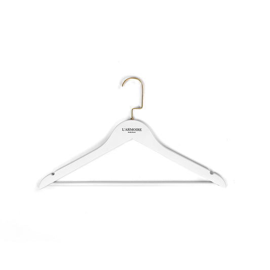 The Classic Form Hanger Blanc Éclat