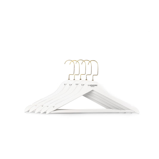 The Classic Form Hanger Blanc Éclat