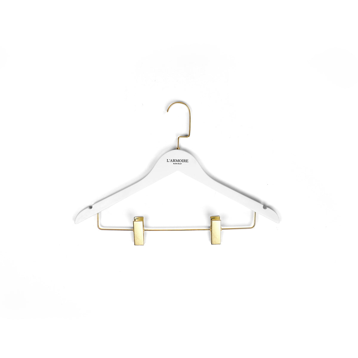 The Set Hanger Blanc Éclat