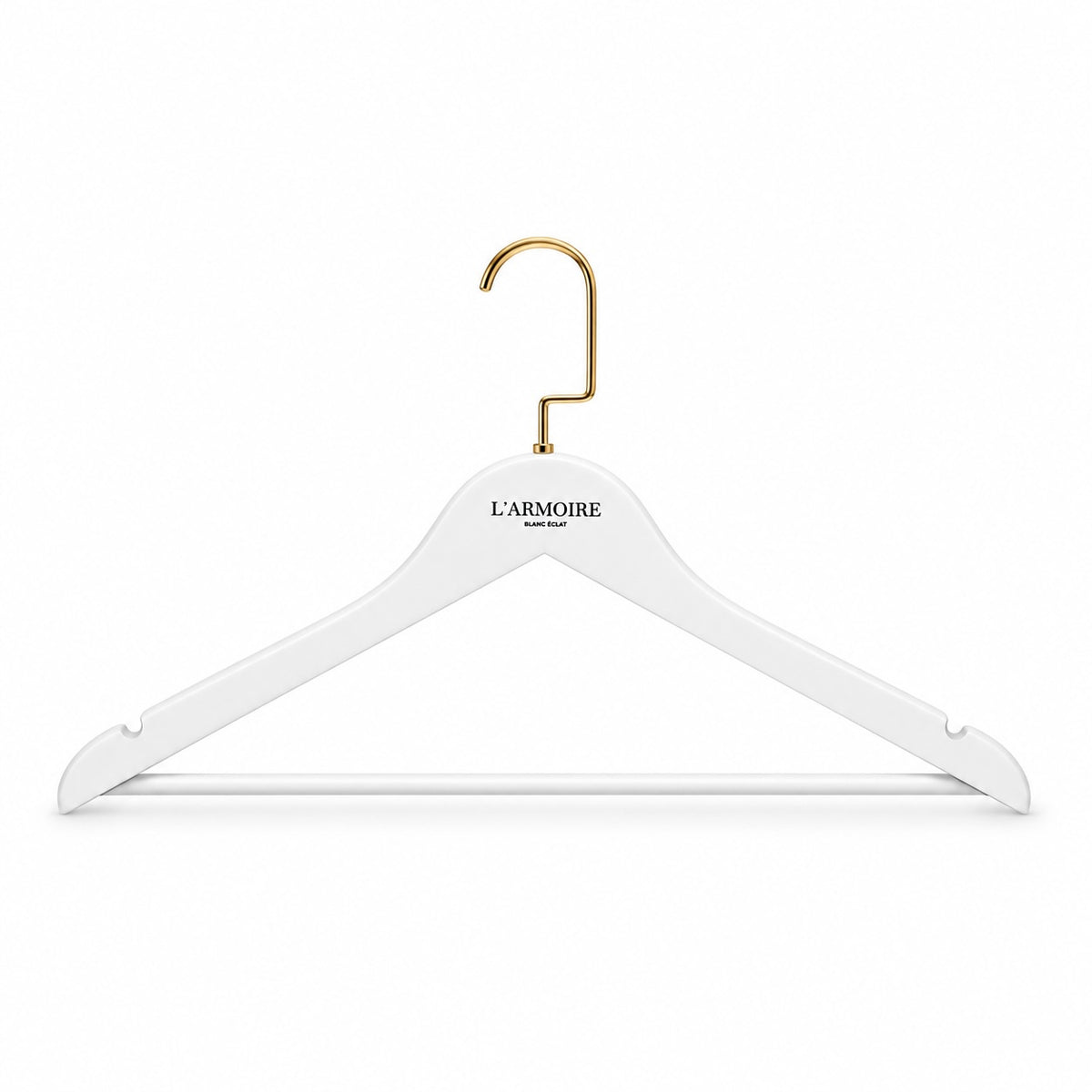 The Classic Form Hanger Blanc Éclat
