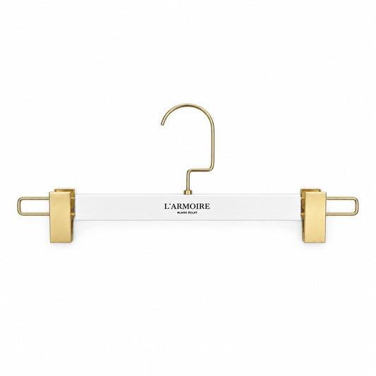 The Clip Hanger Blanc Éclat