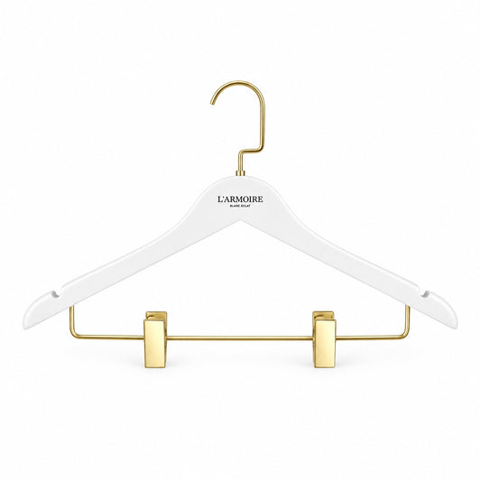 The Set Hanger Blanc Éclat
